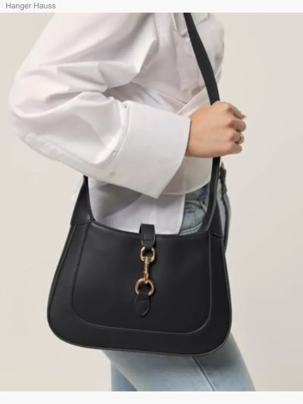 Small Vegan Leather Top Handle Hobo Shoulder Bag Crossbody Adjustable Strap
